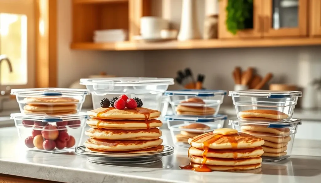Meal Prep Pancakes Storage Tips